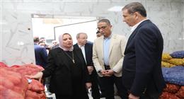 وزير الزراعة ومحافظ الجيزة يفتتحان المعمل المركزي لفحص وتصدير البطاطس