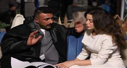 يارا السكري تكشف عن صور جديدة تجمعها بـ أحمد العوضي في مسلسل علي كلاي