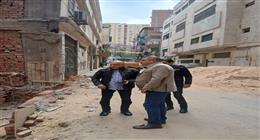 نائب محافظ القاهرة يوجه بتكثيف حملات إزالة مخالفات البناء 