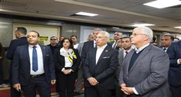 وزير التعليم العالي يتفقد مستشفى الأورام وفندق جامعة المنيا 
