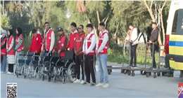 الهلال الأحمر المصري يواصل دعم العائدين من غزة واستقبال الحالات الحرجة عبر معبر رفح