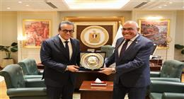 وزير الصحة يبحث مع رئيس الهيئة العربية للتصنيع تسريع مشروعات تطوير المستشفيات 