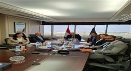 وزير السياحة يناقش تنفيذ خطة تسويقية متكاملة لمتحف الحضارة المصرية
