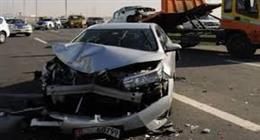 مصرع سيدة في حادث تصادم بالبدرشين