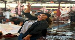على طريقة بوحة الصباح.. آيتن عامر تثير السوشيال ميديا بفيديو من داخل المدبح