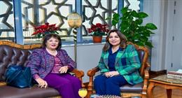 وزيرة البيئة تبحث تنظيم أنشطة جمع وفرز المخلفات في منشأة ناصر 