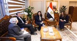 وزيرة التنمية المحلية تبحث مع ممثلة «الأمم المتحدة» تعزيز التعاون في عدة ملفات