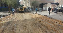 محافظ الجيزة يعلن بدء أعمال تطوير ورصف شارع ناهيا بحي بولاق الدكرور