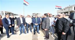 وزير الإسكان يتفقد محطة PS3 لرفع مياه الصرف وبحيرات «نيو مارينا» والبوغاز بمارينا