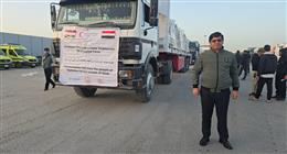 سفير دولة طاجكستان يطلع على الأوضاع الإنسانية وجهود استقبال المساعدات بمعبر رفح