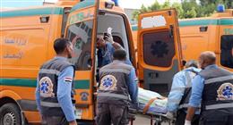 إصابة 16 شخصا في انقلاب سيارة ربع نقل بطريق «القصير - مرسى علم» 