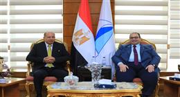 رئيسا جامعتي كفر الشيخ والمنصورة يبحثان تعزيز التعاون المشترك في المجالات الأكاديمية 