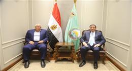 وزير الزراعة ومحافظ مطروح يبحثان تعزيز التنمية الزراعية والإنتاج الحيواني 