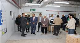محافظ القليوبية يتفقد مستشفى الناس بشبرا الخيمة 