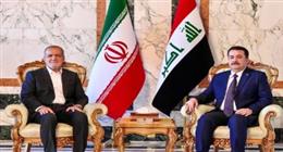 رئيس وزراء العراق للرئيس الإيراني: نرفض ونستنكر الحرب على طهران