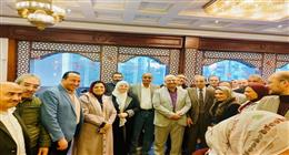 رئيس «جنوب الدلتا للكهرباء» يشارك العاملين حفل الإفطار الجماعي ويشيد بجهودهم
