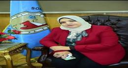 بتعيين نادية صالح عميدا لكلية التمريض في جامعة سوهاج