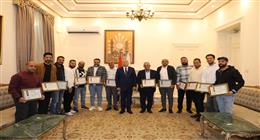 محافظ القاهرة يكرم شباب «إفطار المطرية»