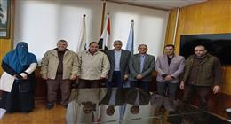 تعاون بين «كهرباء البحيرة» و«مياه مطروح» في دعم محطات التحلية