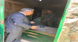 خصم دقيق من مخبز بالمنصورة بعد رصد نقص وزن رغيف العيش
