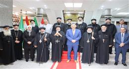 محافظ القليوبية يستقبل مطران وأساقفة الكنيسة القبطية الأرثوذكسية (صور)