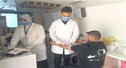 الكشف على 759 مواطناً مجانا ضمن «حياة كريمة» في المنيا
