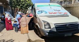«صحة المنيا» تنظم قافلة طبية مجانية بقرية بلنصورة بمركز أبوقرقاص 