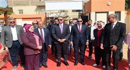 محافظ الجيزة يفتتح مدرستي لغات بإجمالي 144 فصلا دراسيا في الطالبية
