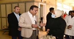 وزير الصحة يتفقد عددا من المنشآت الصحية بمدينة بدر
