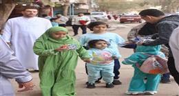 «المصري الديمقراطي» يوزع الهدايا والألعاب على الأطفال في صلاة العيد بحلوان