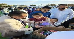 «مستقبل وطن» يرسم البهجة على وجوه الأطفال في أول أيام عيد الفطر بالغردقة