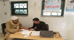 فحص وعلاج بالمجان لـ1323 مريضا في قافلة طبية بقرية عمار علاق بالمنيا