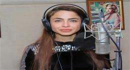 انهيار دوللي شاهين في تسجيل أغنية وحشاني يامّه (فيديو)