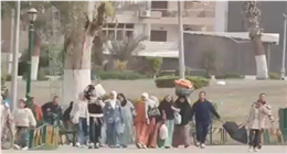 إقبال على الحديقة الدولية في رابع أيام عيد الفطر (فيديو)