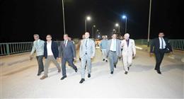 محافظ أسيوط يوجه بتسريع أعمال تنفيذ تطوير كوبري نجع سبع 