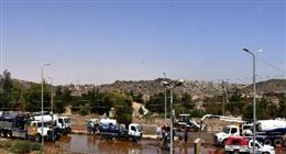 محافظ أسوان يوجه بسرعة إصلاح عطل خط الصرف الرئيسي وتوفير سيارات مياه للأهالي