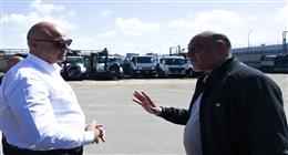 محافظ الإسكندرية يشهد اصطفاف معدات الصرف الصحي استعدادا لمواجهة الطقس السيئ