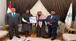 التحالف الوطني يستقبل وفد الشبكة الإقليمية للمسؤولية الاجتماعية لتكريم نبيلة مكرم
