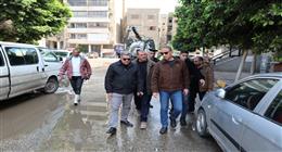 محافظ الجيزة يتابع جهود شفط مياه الأمطار بمحور صفط اللبن وشوارع الدقي والعجوزة