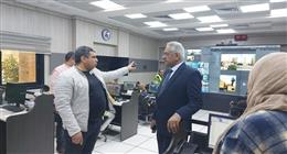 نائب محافظ سوهاج من مركز السيطرة: لا تهاون في التعامل مع بلاغات الطقس