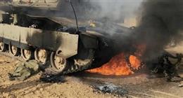 حزب الله يعلن استهداف دبابة إسرائيلية أثناء توغلها في بلدة القنطرة جنوبي لبنان
