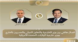 وزيرا الخارجية المصري والأمريكي يبحثان العلاقات الثنائية ومستجدات الأوضاع الإقليمية