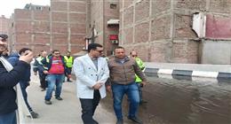 رئيس «مياه القليوبية» يؤكد استمرار أعمال رفع تجمعات مياه الأمطار بالمحافظة