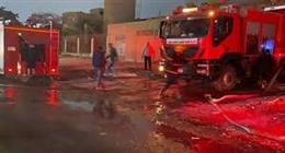 انتداب المعمل الجنائي للوقوف على أسباب حريق محدود في مصنع بالقطامية 