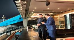 وزير الرياضة يتفقد ستاد القاهرة استعدادا لاستضافة المباريات المقبلة