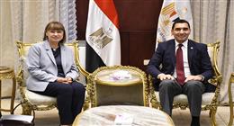 تعزيز التعاون وتمكين الشباب.. تفاصيل لقاء وزير الرياضة وممثل الأمم المتحدة