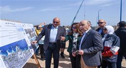 وزيرة التنمية ومحافظ الإسكندرية يتفقدان تطوير منطقة بئر مسعود