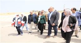 وزيرة البيئة تتفقد مركز الناصرية للتخلص الآمن من المخلفات الخطرة بالإسكندرية