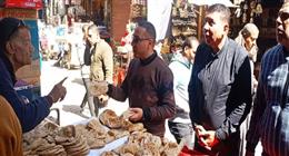 نائب محافظ المنيا يوجّه بإزالة الإشغالات من سوق الحبشي 