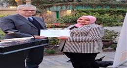 السفير الألماني يكرم الزميلة سلوى الزغبي لفوزها بجائزة منتدى القاهرة للمناخ للصحافة البيئية 2026